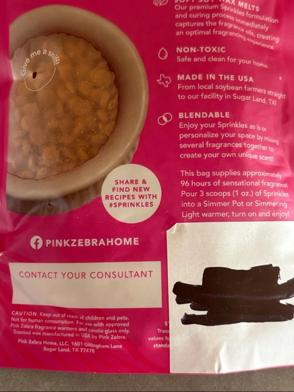 5-Pink Zebra Sprinkles - Assortment wax melts - Picture 8 of 8